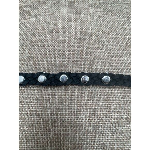 Brighton BANDITS Roped Heart Braid Bandit Bracelet STYLE 07475A Black - Picture 13 of 15